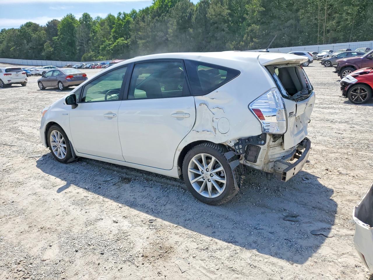 2011 Toyota Prius Белый vin: JTDZN3EU1D3248476