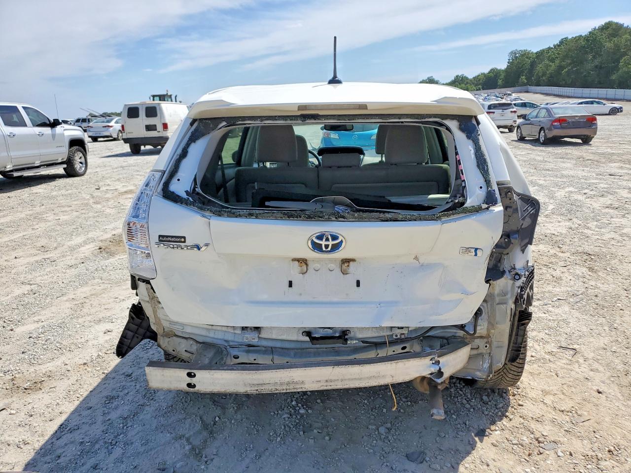 2011 Toyota Prius Белый vin: JTDZN3EU1D3248476