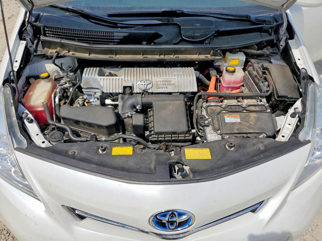 2011 Toyota Prius Белый vin: JTDZN3EU1D3248476