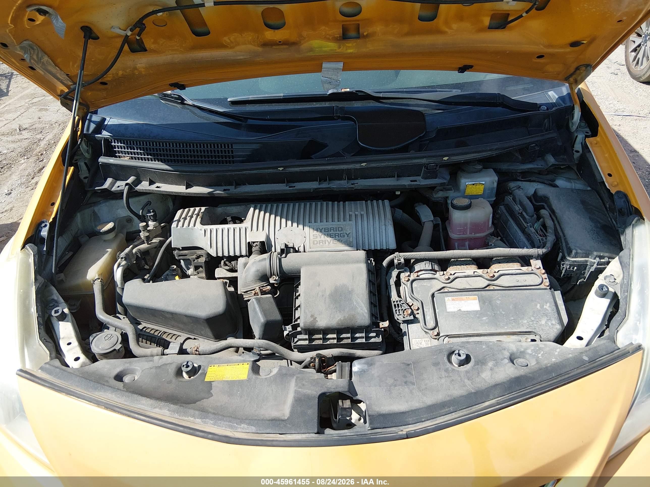 2014 Toyota Prius V Two Orange vin: JTDZN3EU1E3304210