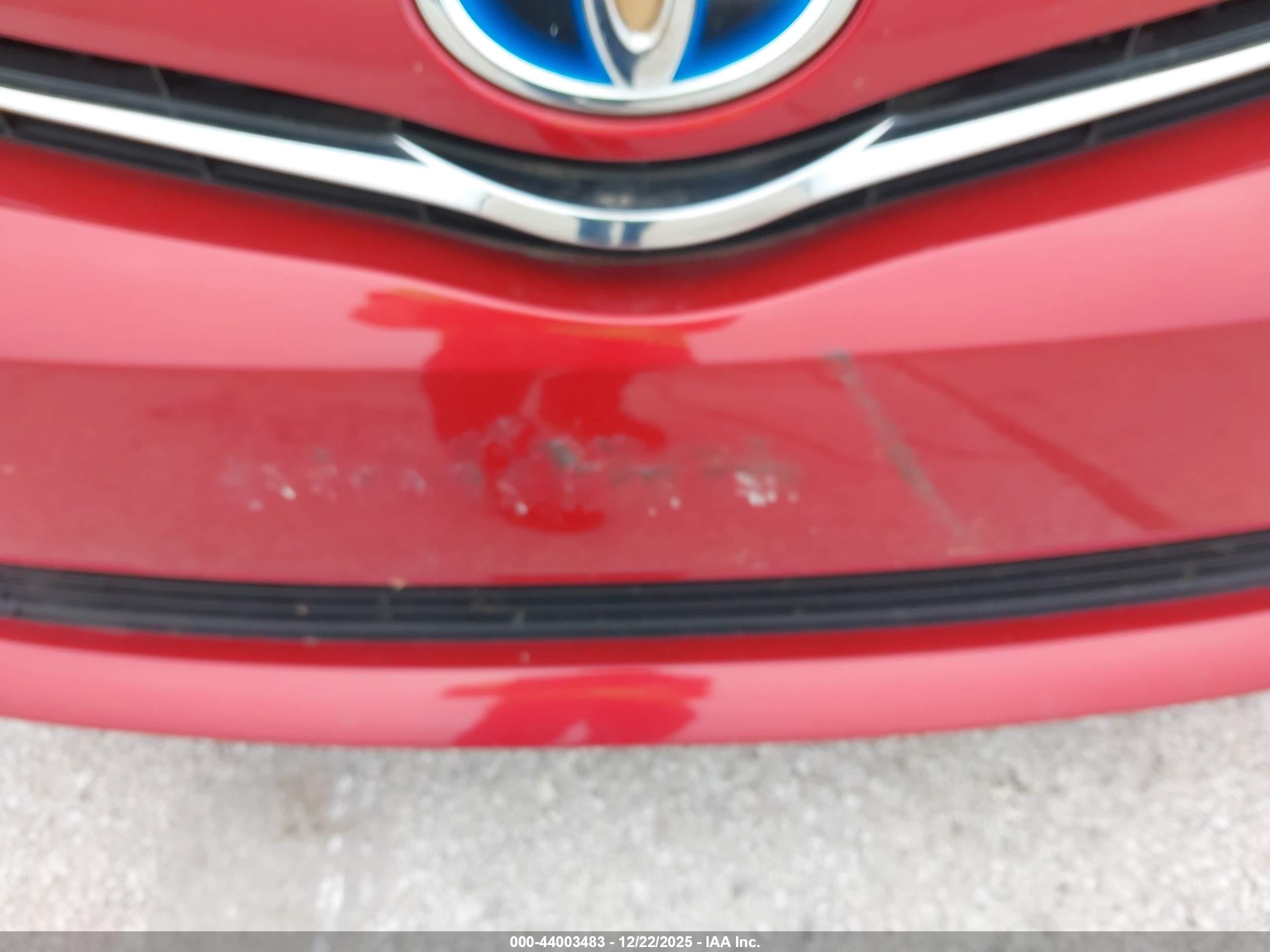 2014 Toyota Prius V Two Red vin: JTDZN3EU1E3307799