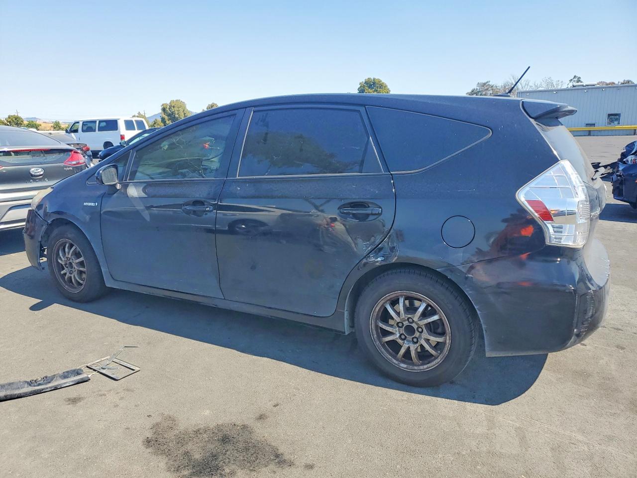 2014 Toyota Prius V Three Black vin: JTDZN3EU1EJ010348
