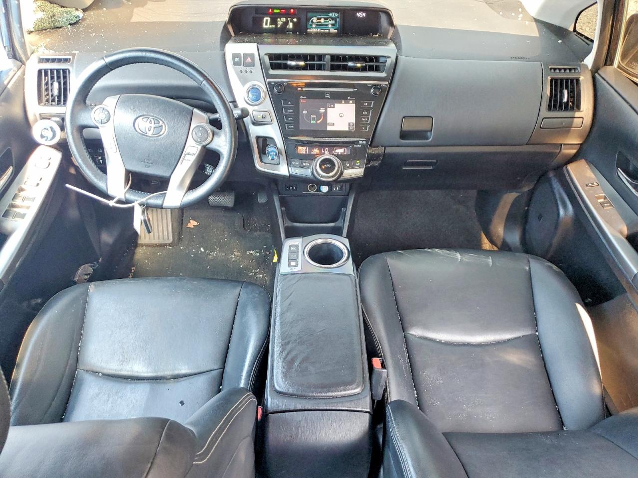 2015 Toyota Prius V Five Gray vin: JTDZN3EU1FJ018676