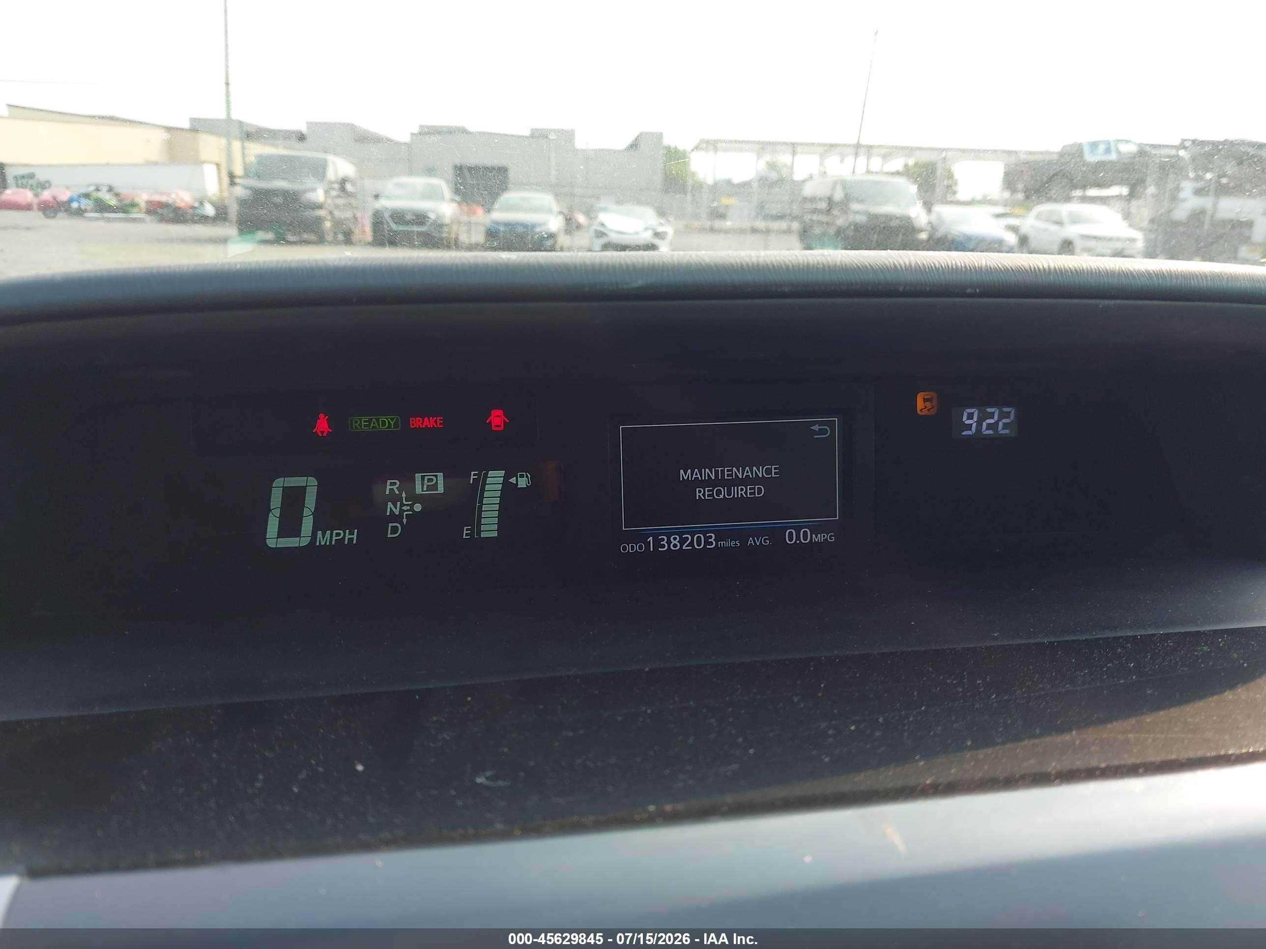 2015 Toyota Prius V Three Бирюзовый vin: JTDZN3EU1FJ021741