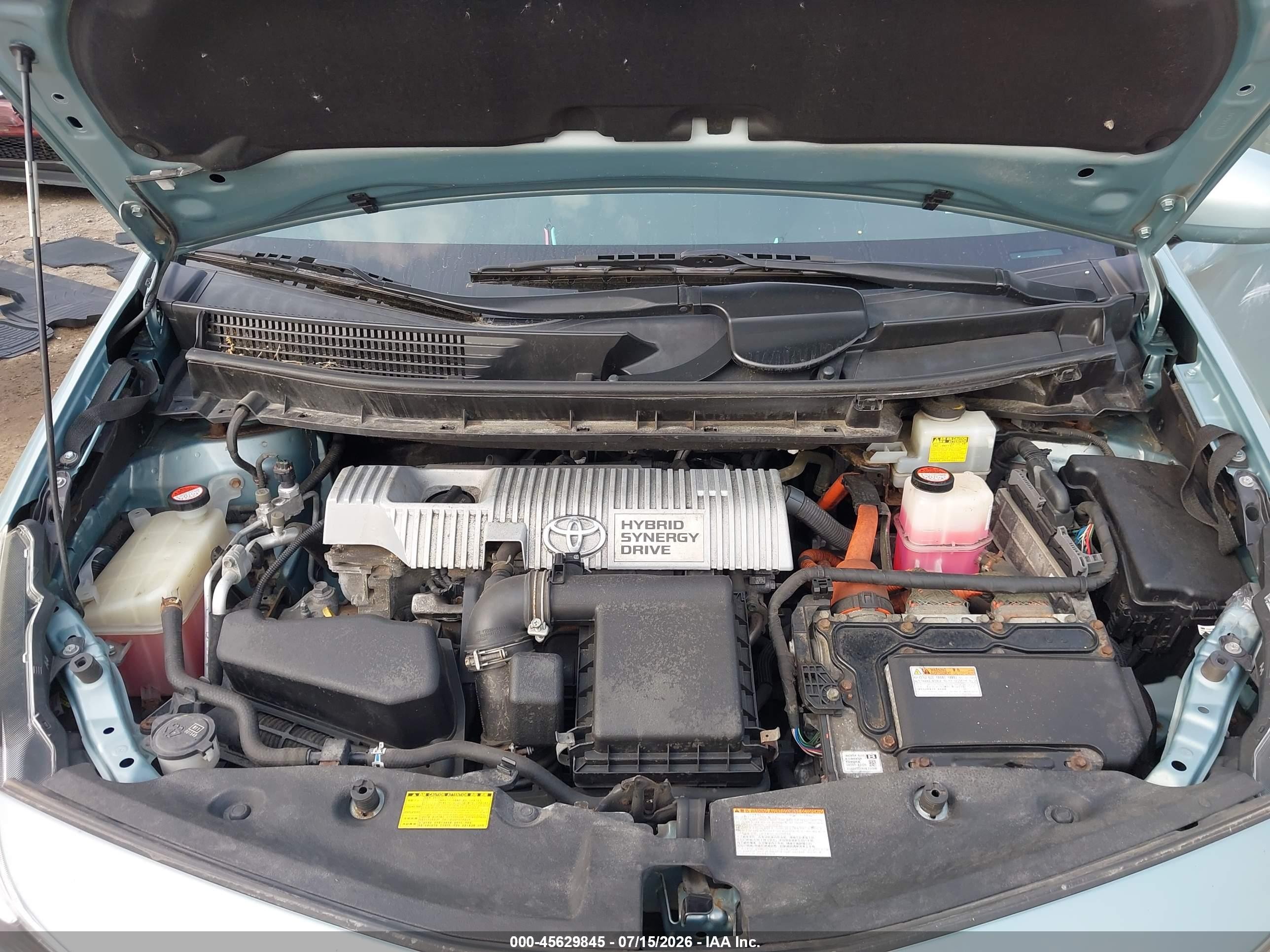 2015 Toyota Prius V Three Бирюзовый vin: JTDZN3EU1FJ021741