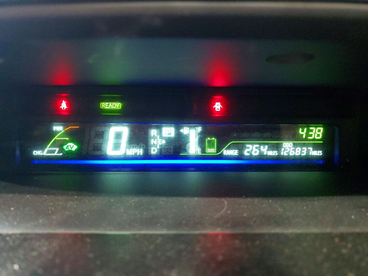 2015 Toyota Prius-v Blue vin: JTDZN3EU1FJ037678