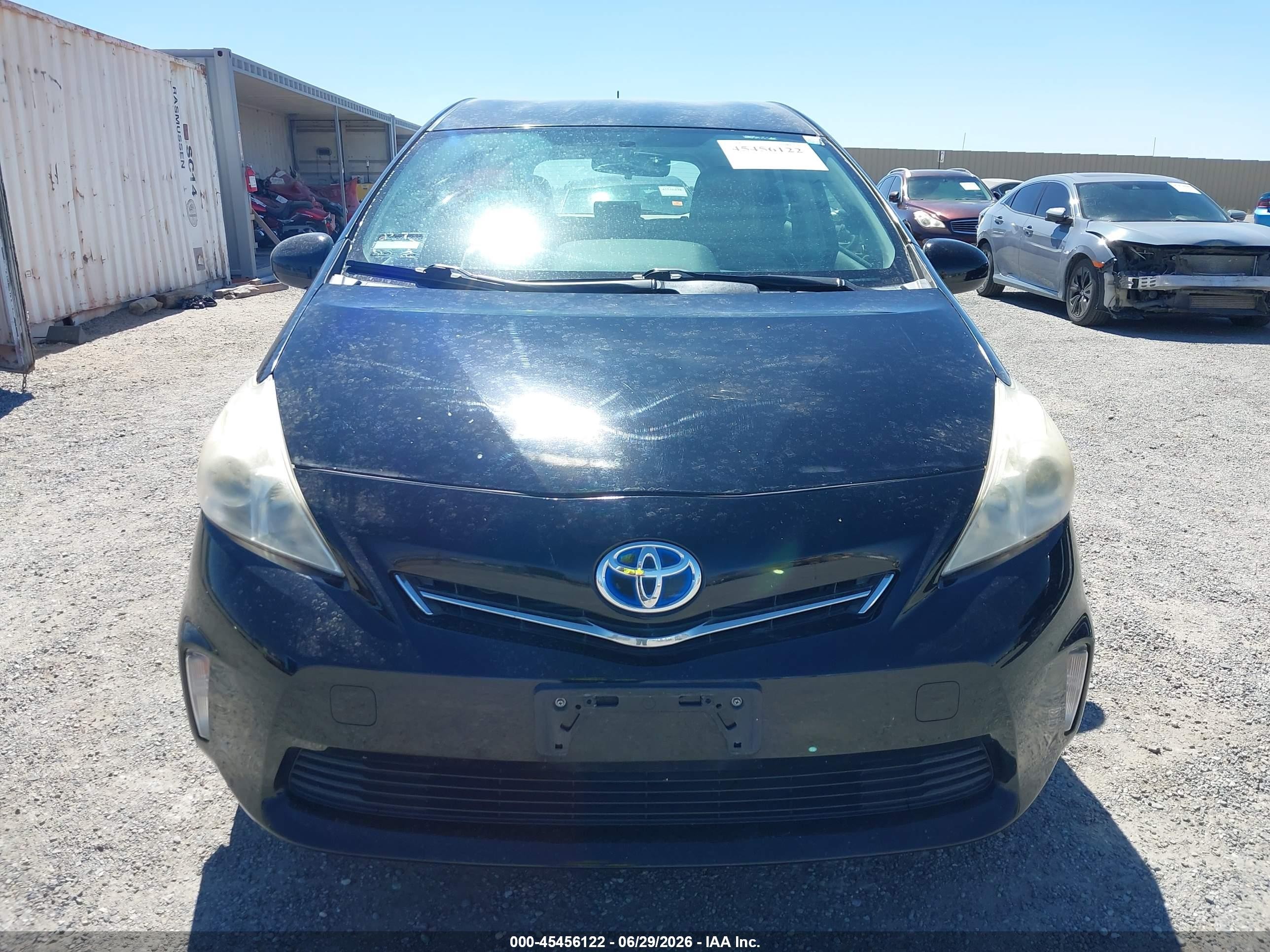 2012 Toyota Prius V Three Black vin: JTDZN3EU2C3016127