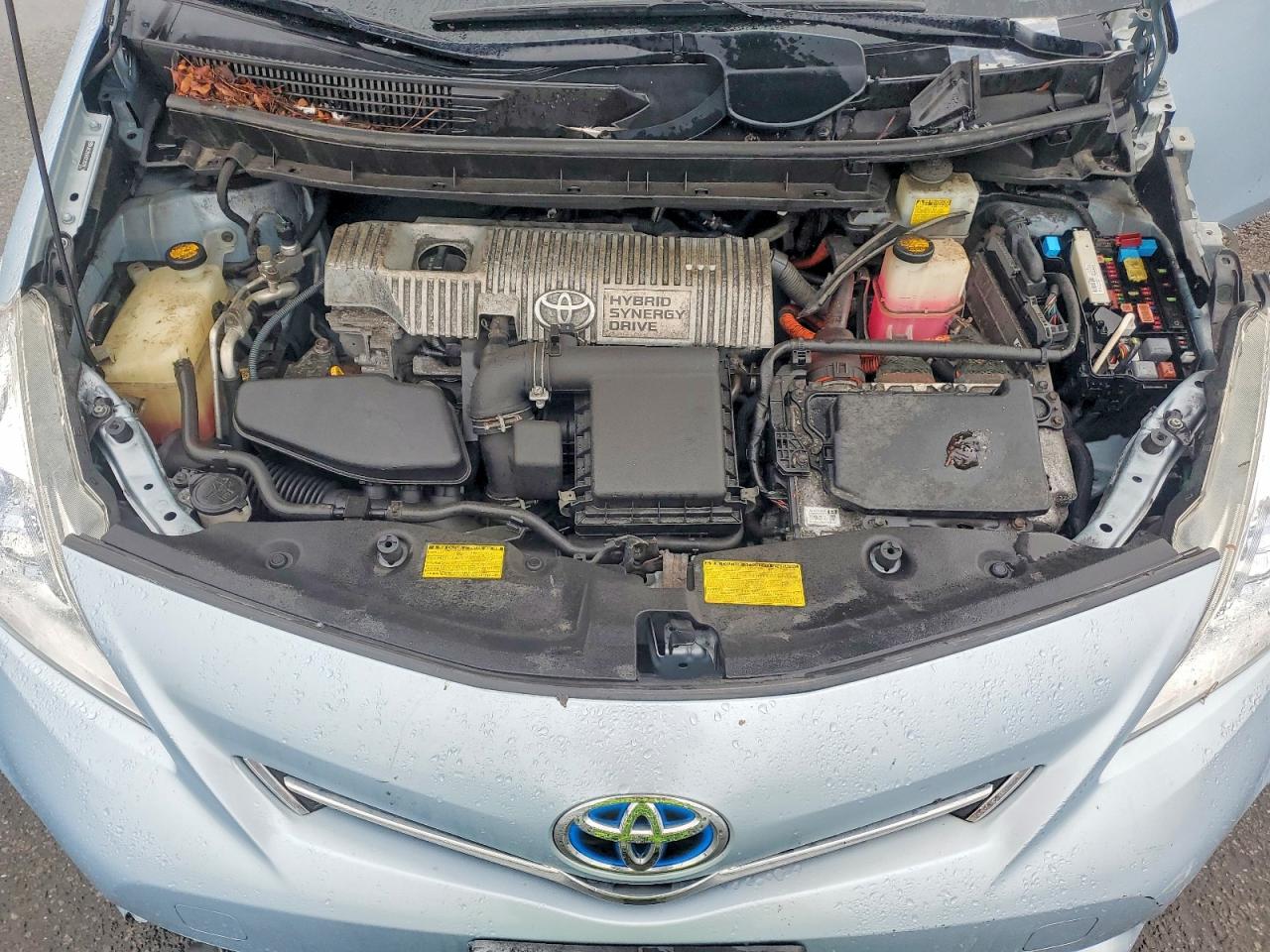 2012 Toyota Prius V Five Turquoise vin: JTDZN3EU2C3029010