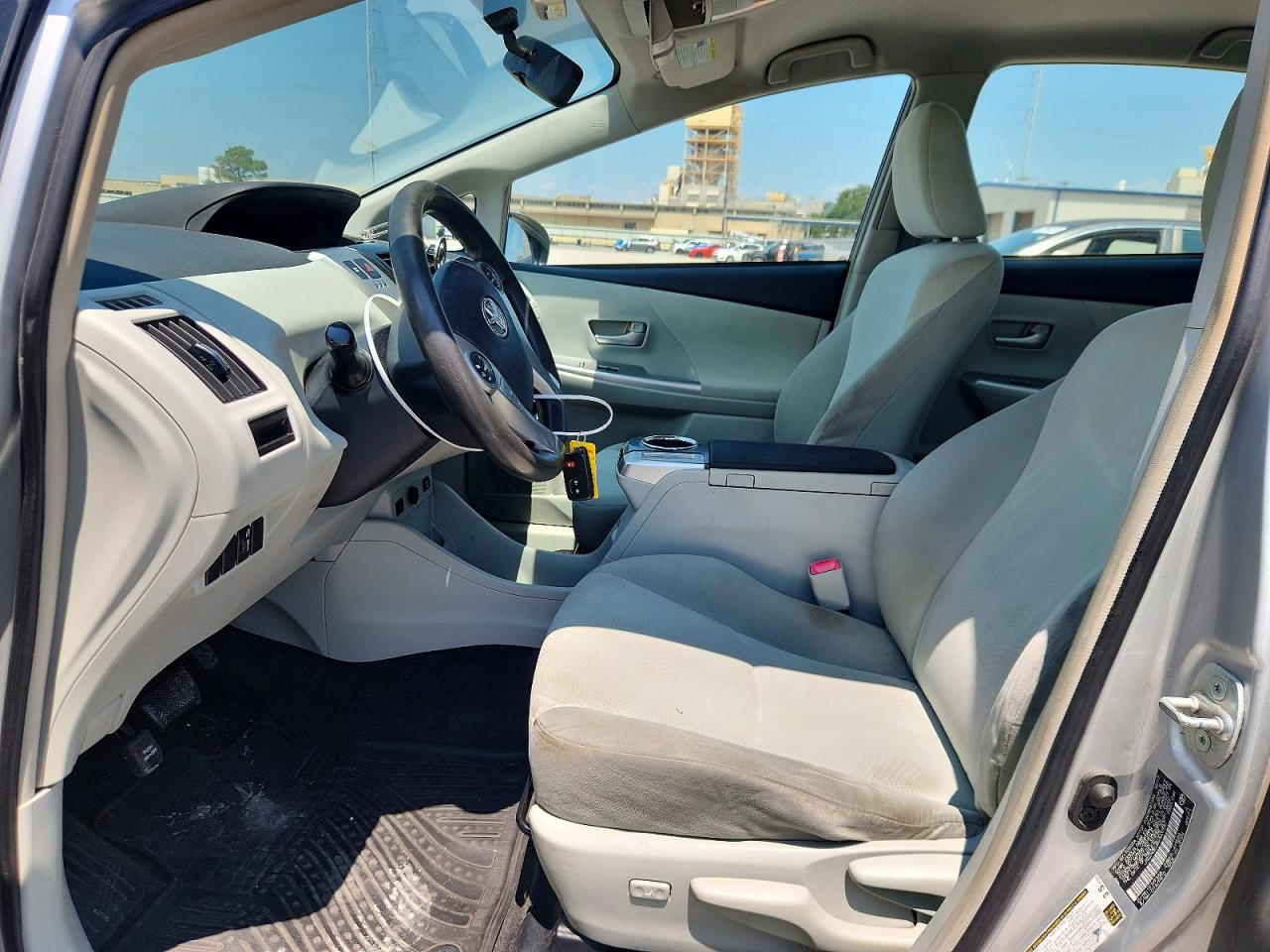 2012 Toyota Prius V Three Silver vin: JTDZN3EU2C3033557
