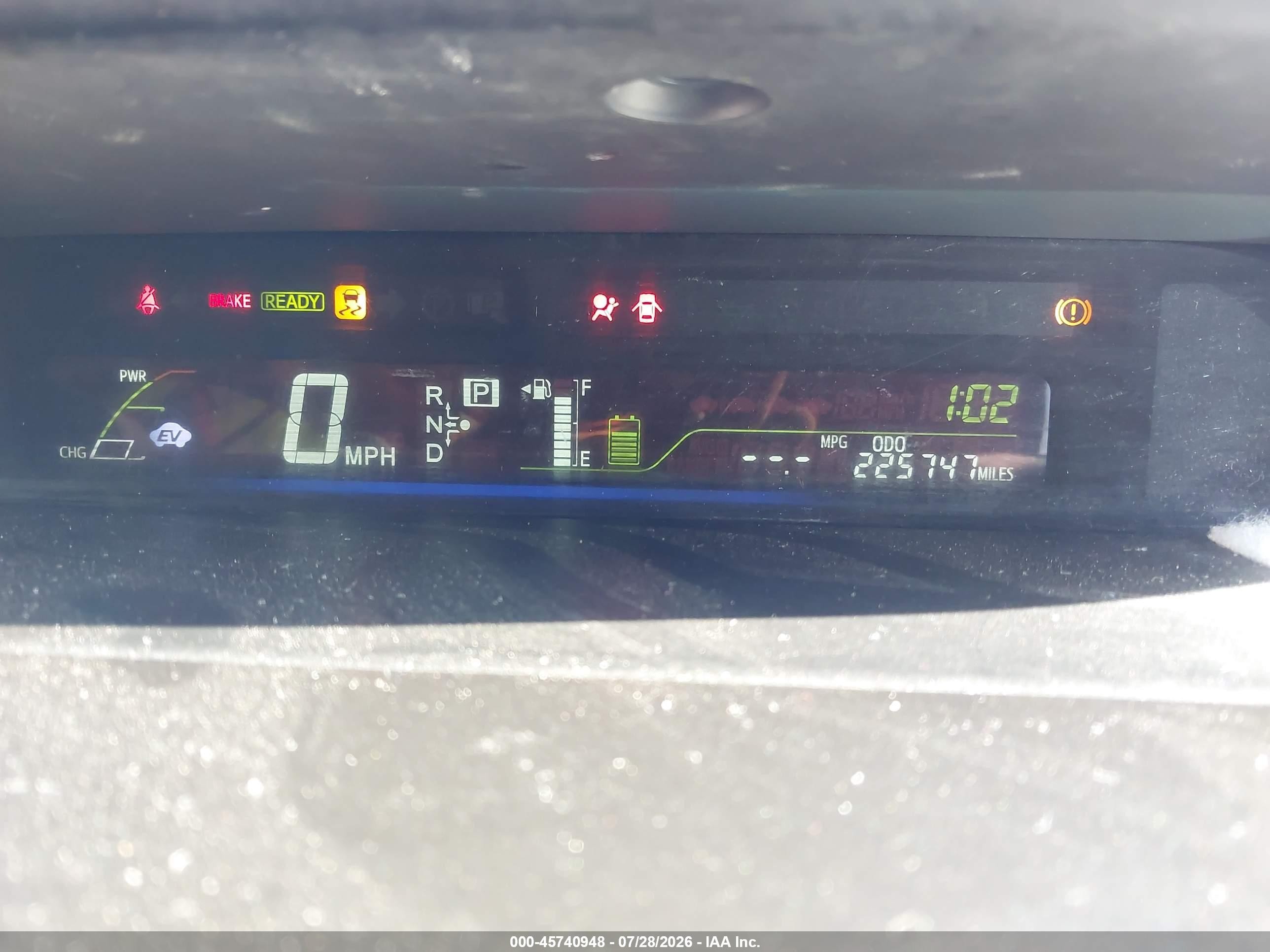2012 Toyota Prius V Two Silver vin: JTDZN3EU2C3072147