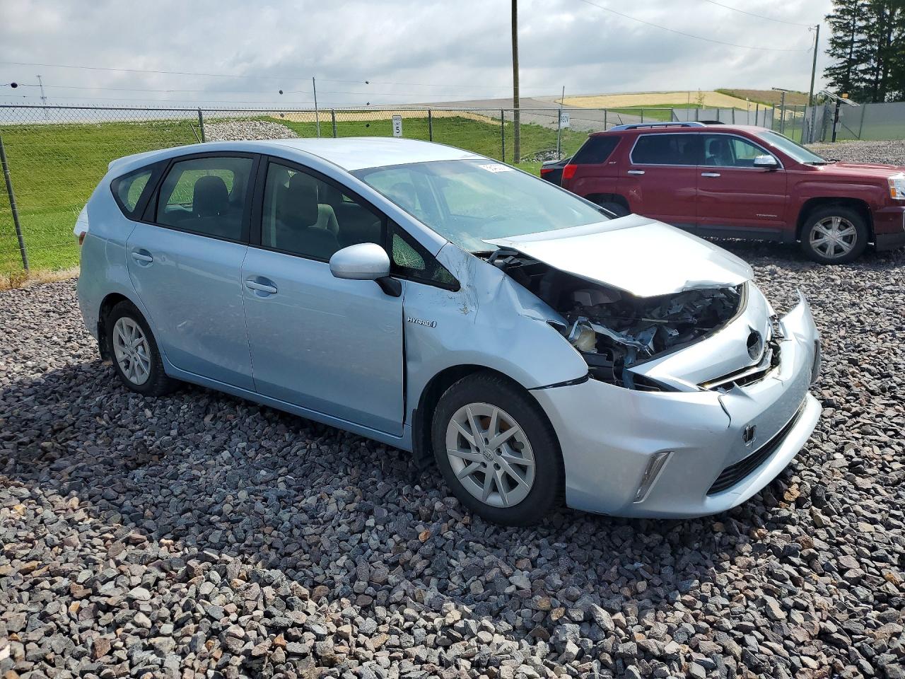 2012 Toyota Prius V Two Blue vin: JTDZN3EU2C3084721