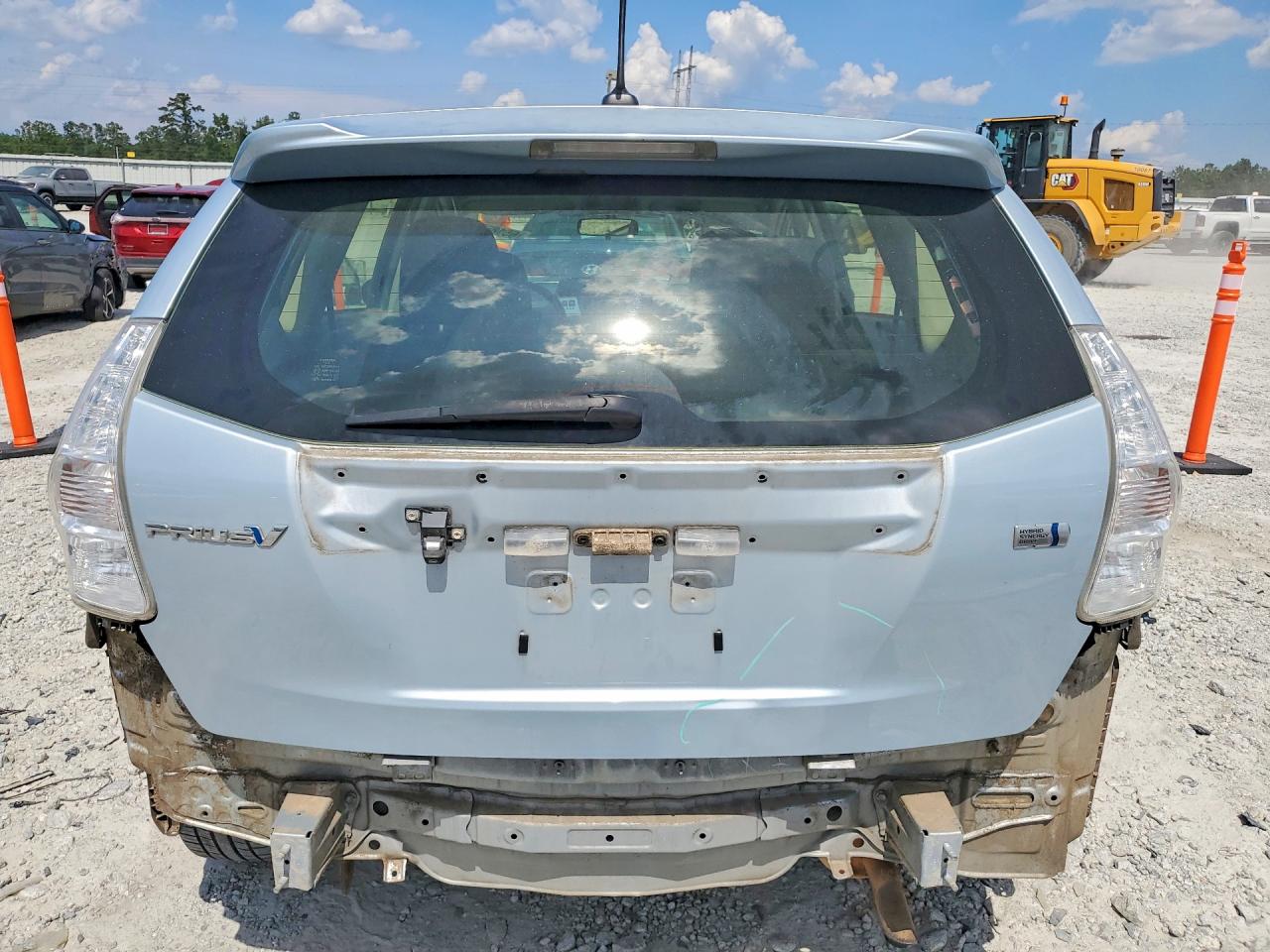 2012 Toyota Prius V Three Blue vin: JTDZN3EU2C3138258