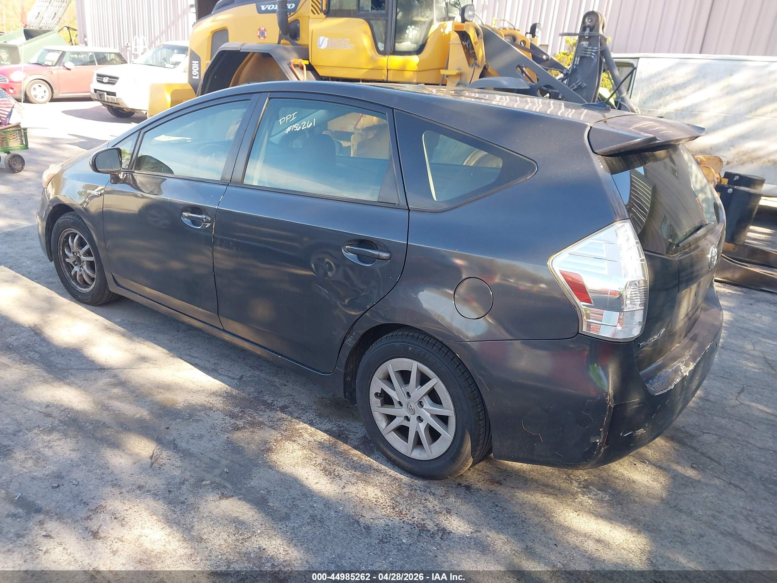 2013 Toyota Prius V Three Gray vin: JTDZN3EU2D3195352