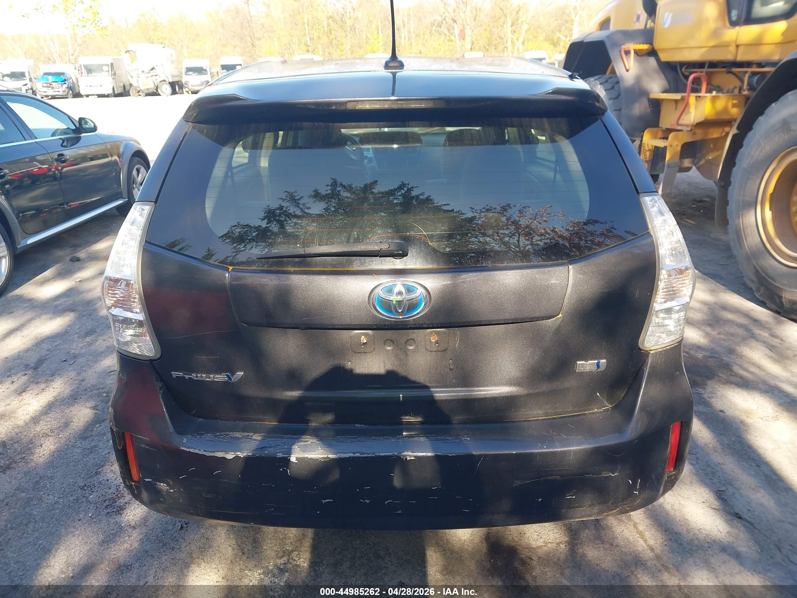 2013 Toyota Prius V Three Gray vin: JTDZN3EU2D3195352