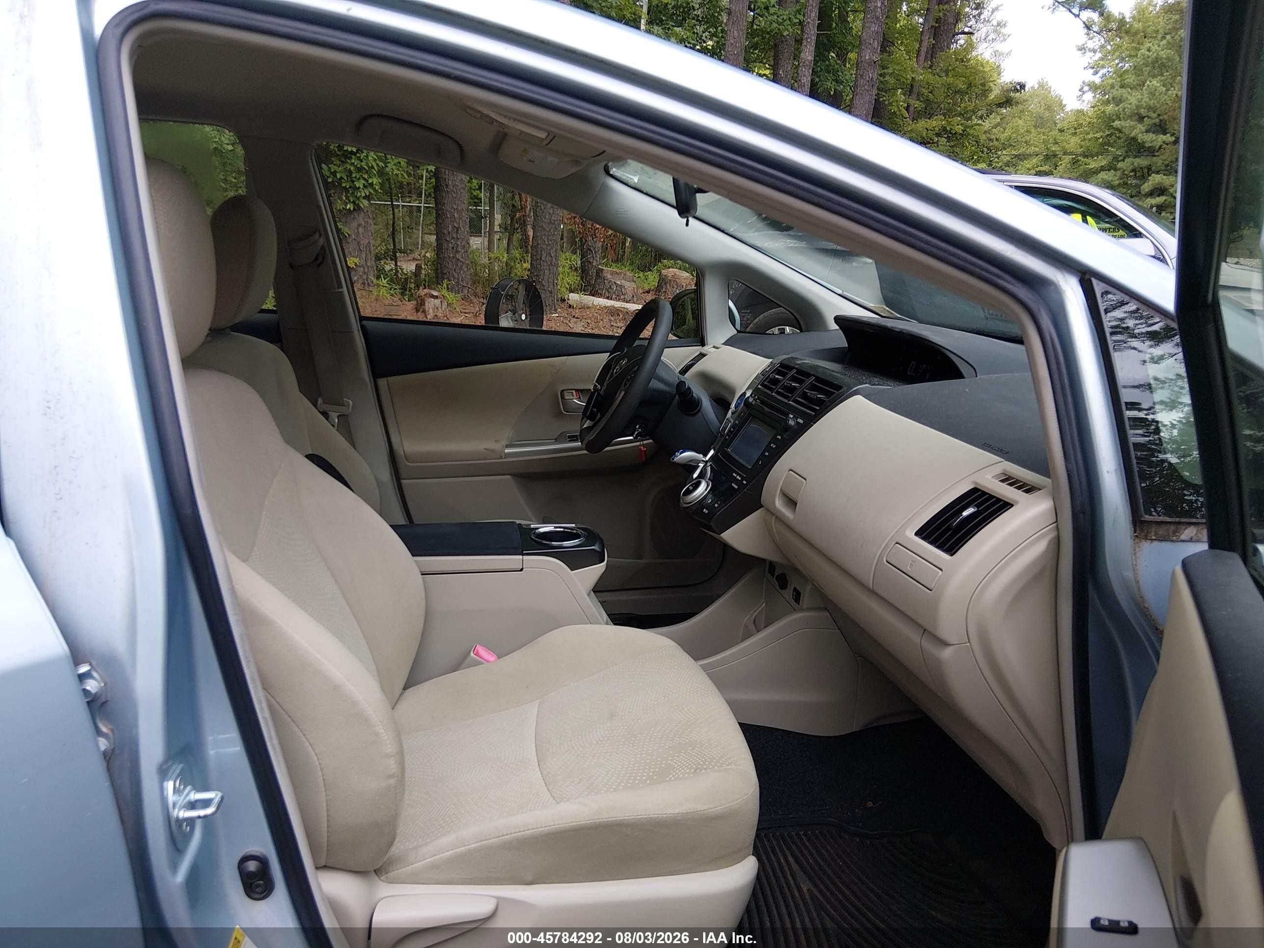 2013 Toyota Prius V Three Blue vin: JTDZN3EU2D3200596
