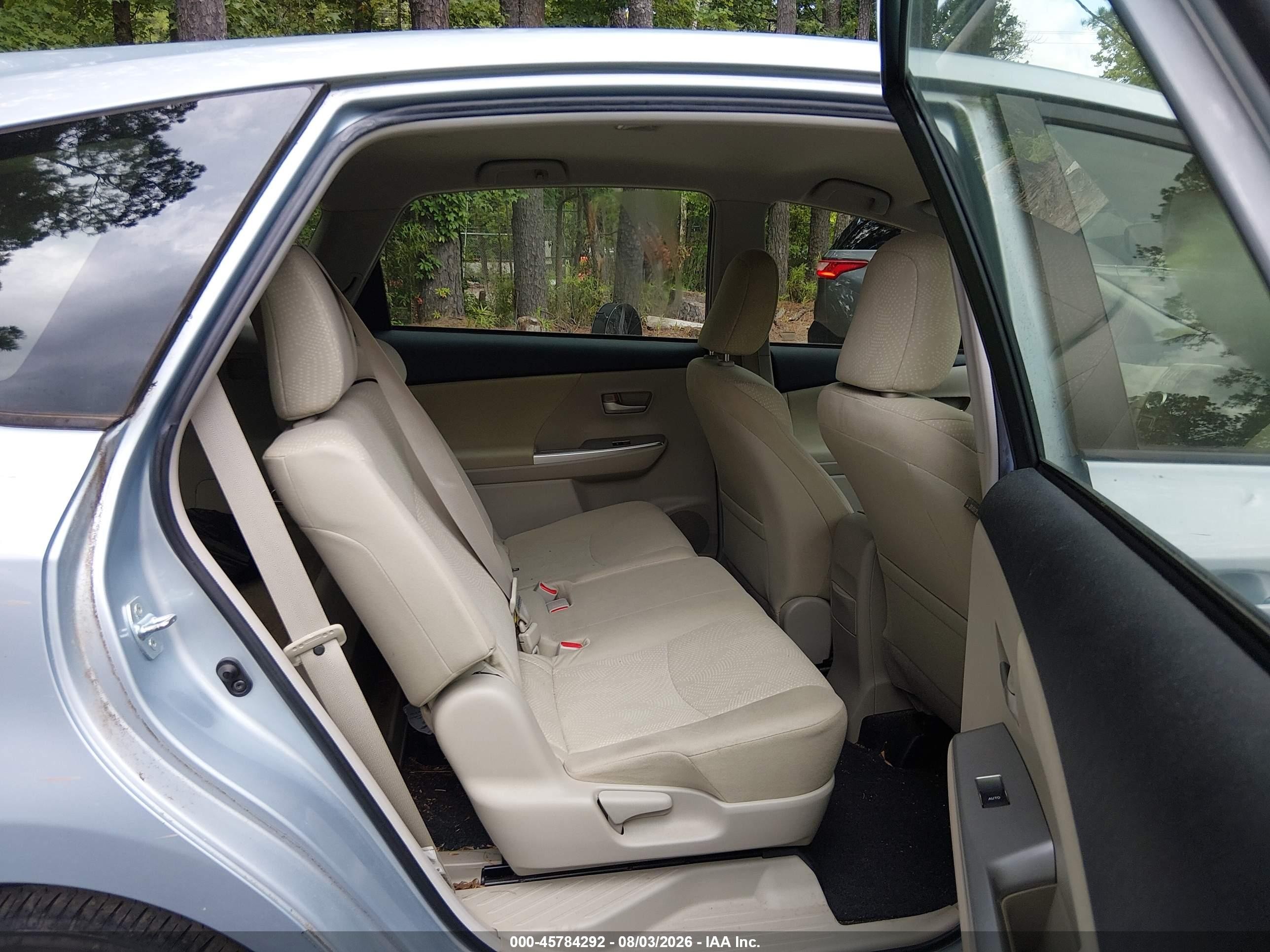 2013 Toyota Prius V Three Blue vin: JTDZN3EU2D3200596