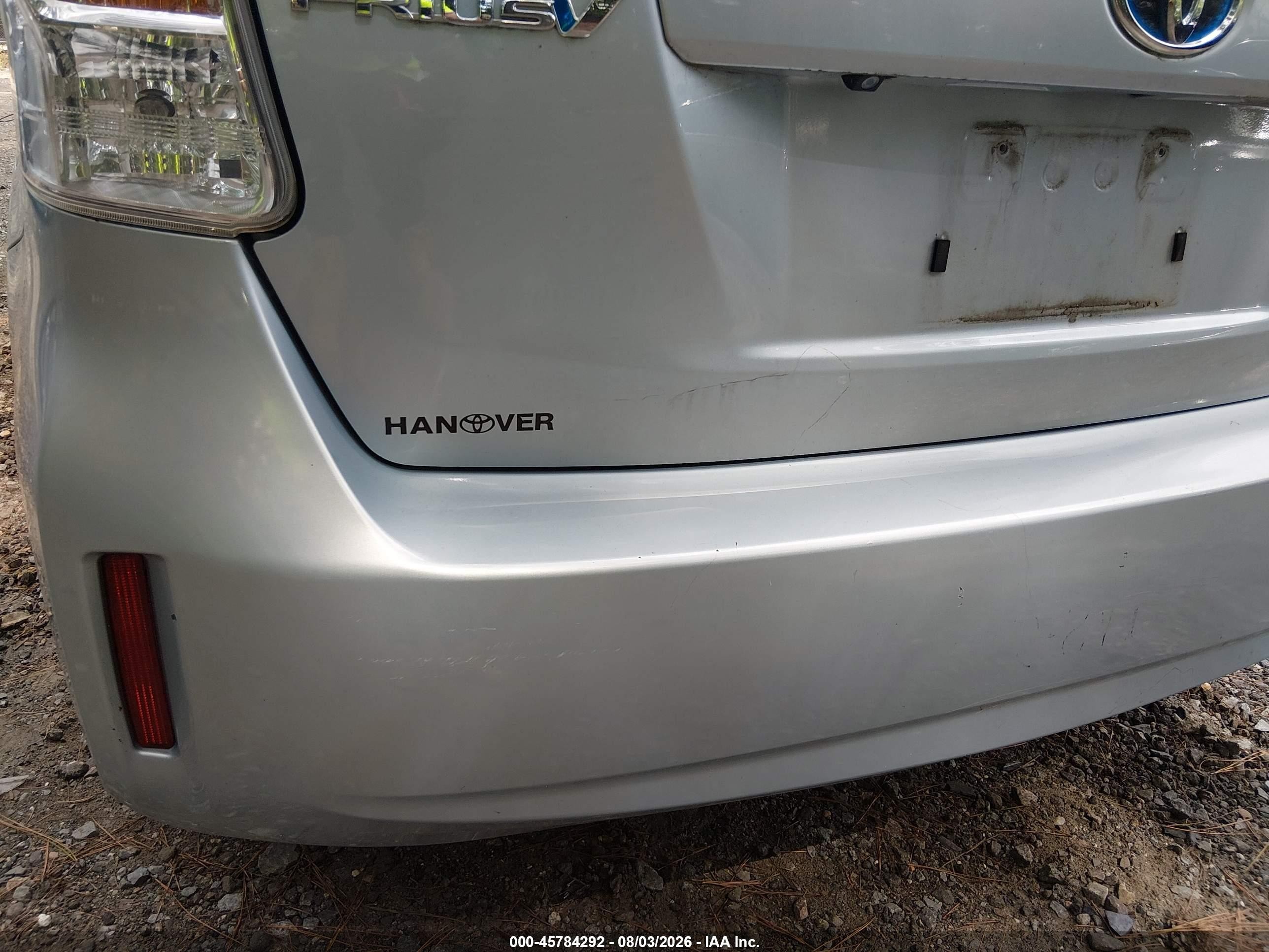 2013 Toyota Prius V Three Blue vin: JTDZN3EU2D3200596