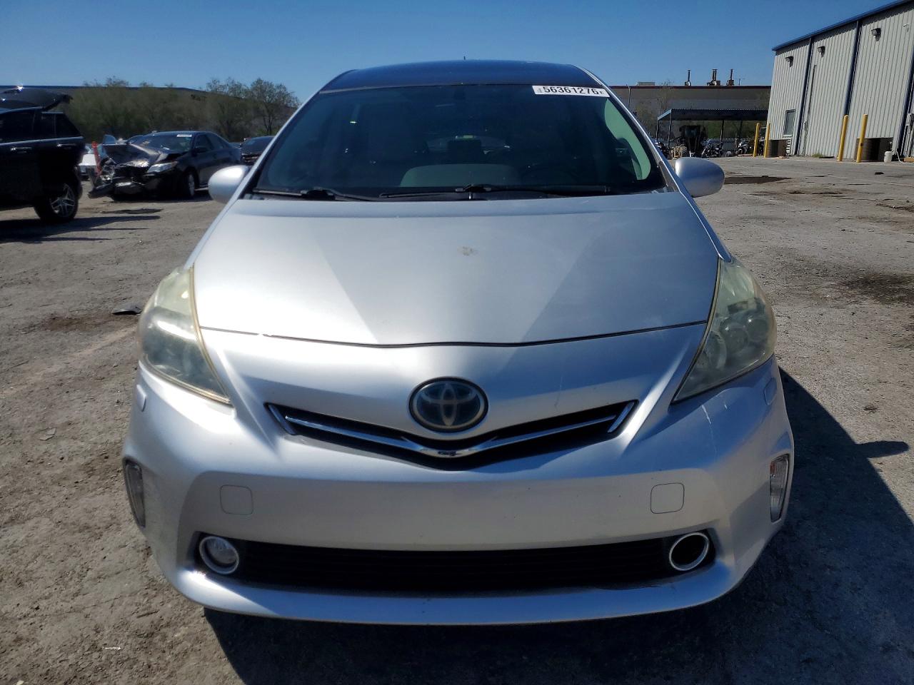 2013 Toyota Prius V Five Silver vin: JTDZN3EU2D3200615