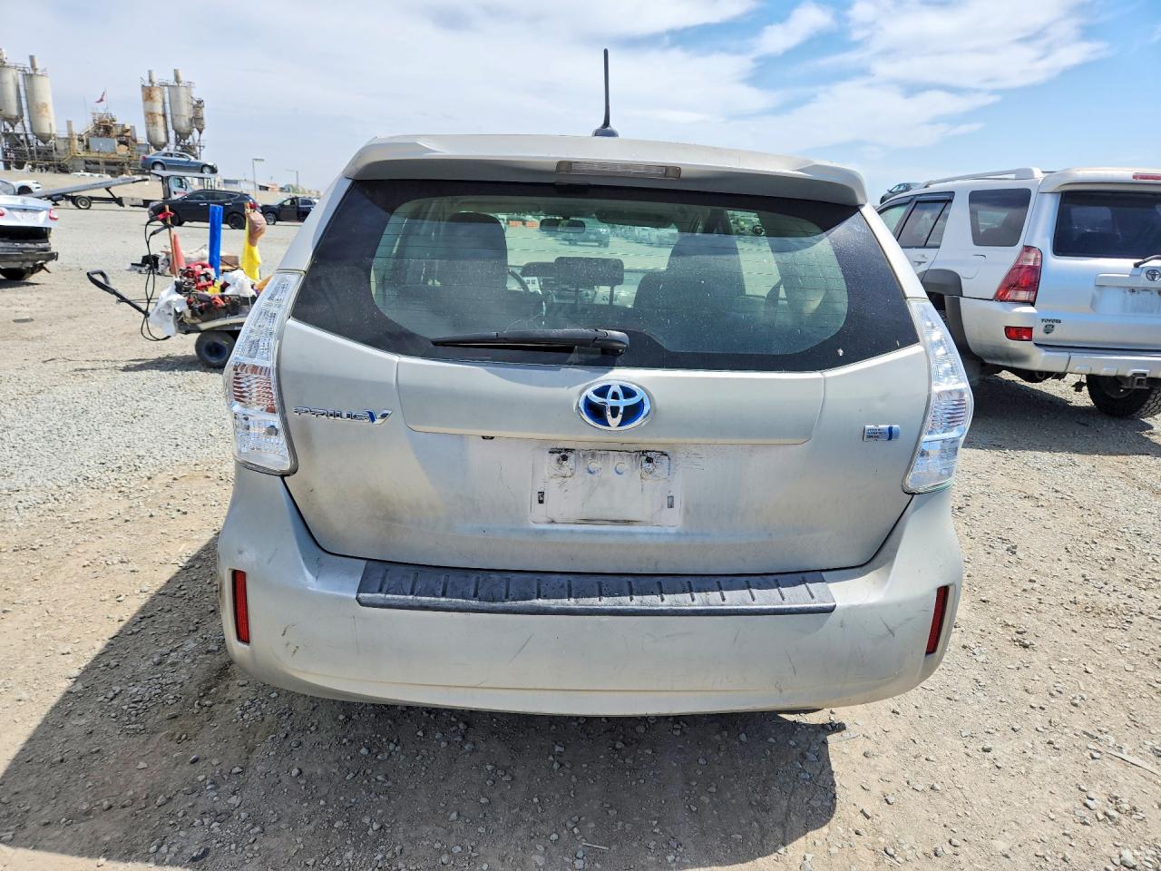 2013 Toyota Prius V Three Gray vin: JTDZN3EU2D3217060