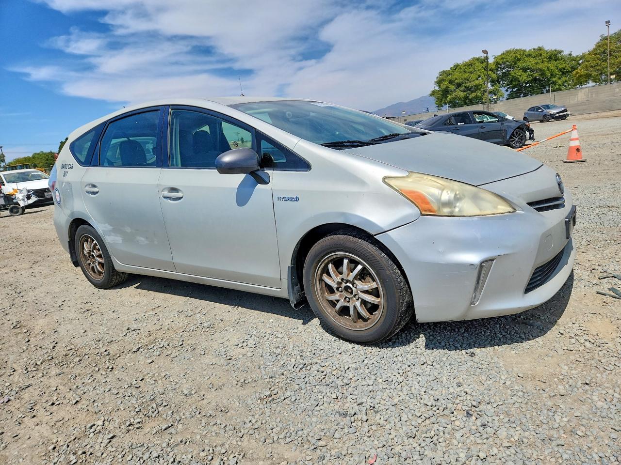 2013 Toyota Prius V Three Gray vin: JTDZN3EU2D3217060