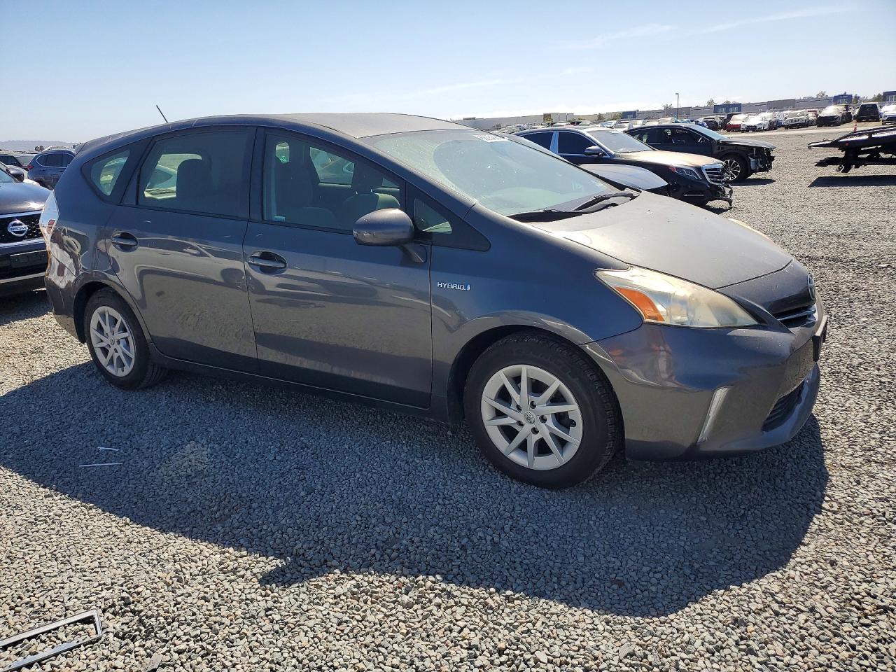 2013 Toyota Prius V Three Gray vin: JTDZN3EU2D3220394