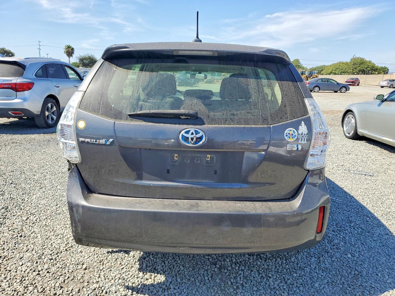 2013 Toyota Prius V Three Gray vin: JTDZN3EU2D3220394