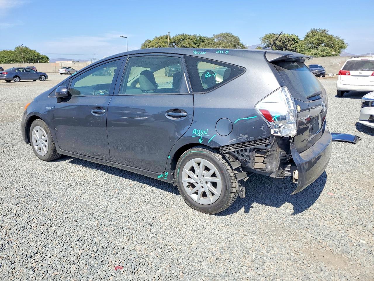 2013 Toyota Prius V Three Gray vin: JTDZN3EU2D3220394