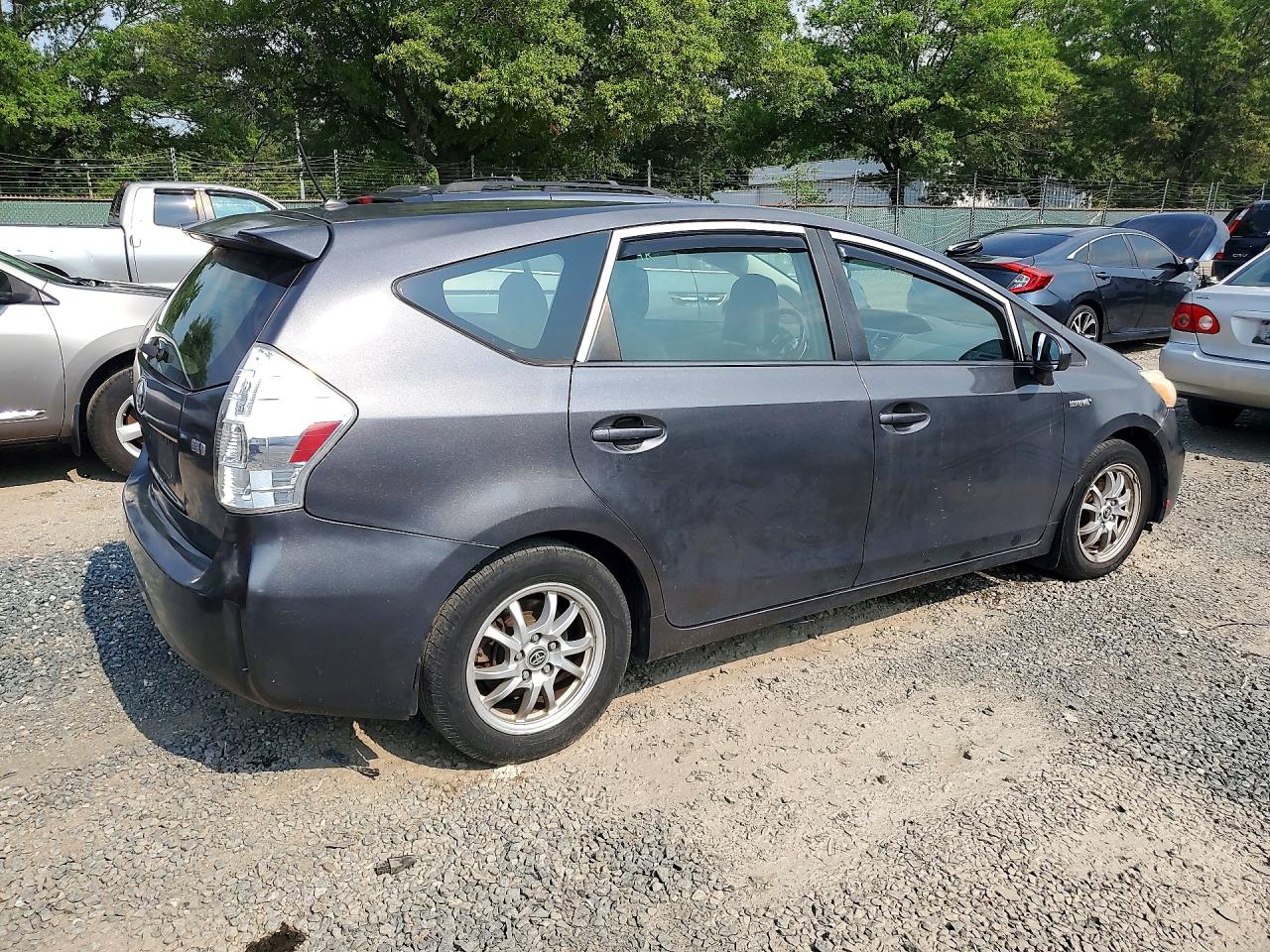 2013 Toyota Prius V Two Gray vin: JTDZN3EU2D3257526
