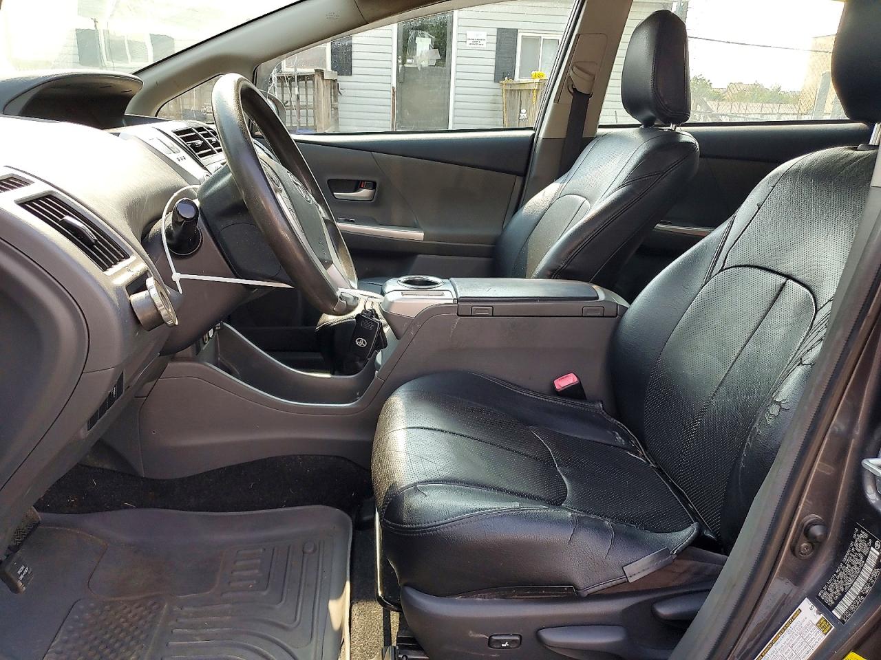 2013 Toyota Prius V Two Gray vin: JTDZN3EU2D3257526