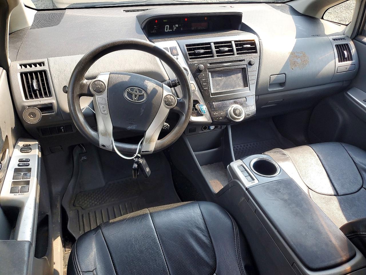 2013 Toyota Prius V Two Gray vin: JTDZN3EU2D3257526