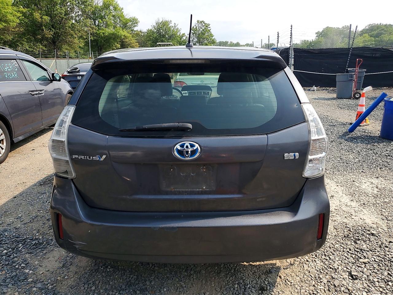 2013 Toyota Prius V Two Gray vin: JTDZN3EU2D3257526