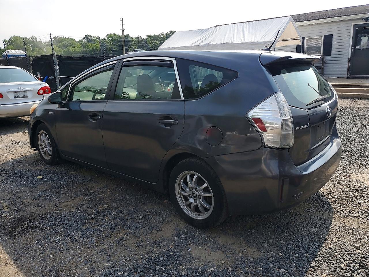 2013 Toyota Prius V Two Gray vin: JTDZN3EU2D3257526