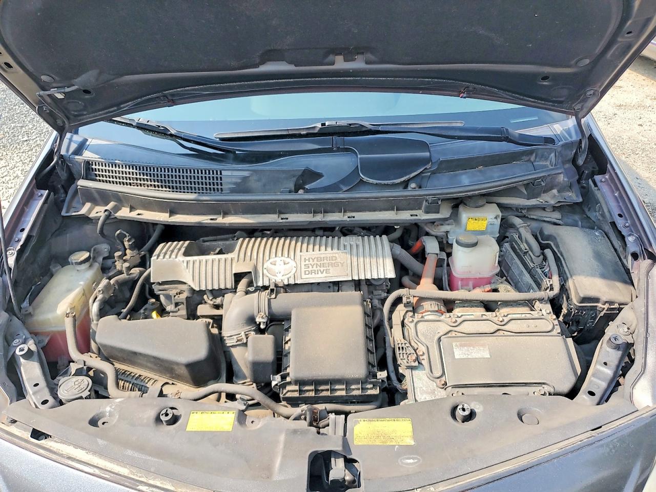 2013 Toyota Prius V Two Gray vin: JTDZN3EU2D3257526