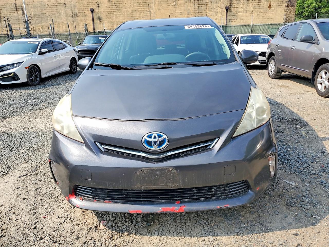 2013 Toyota Prius V Two Gray vin: JTDZN3EU2D3257526