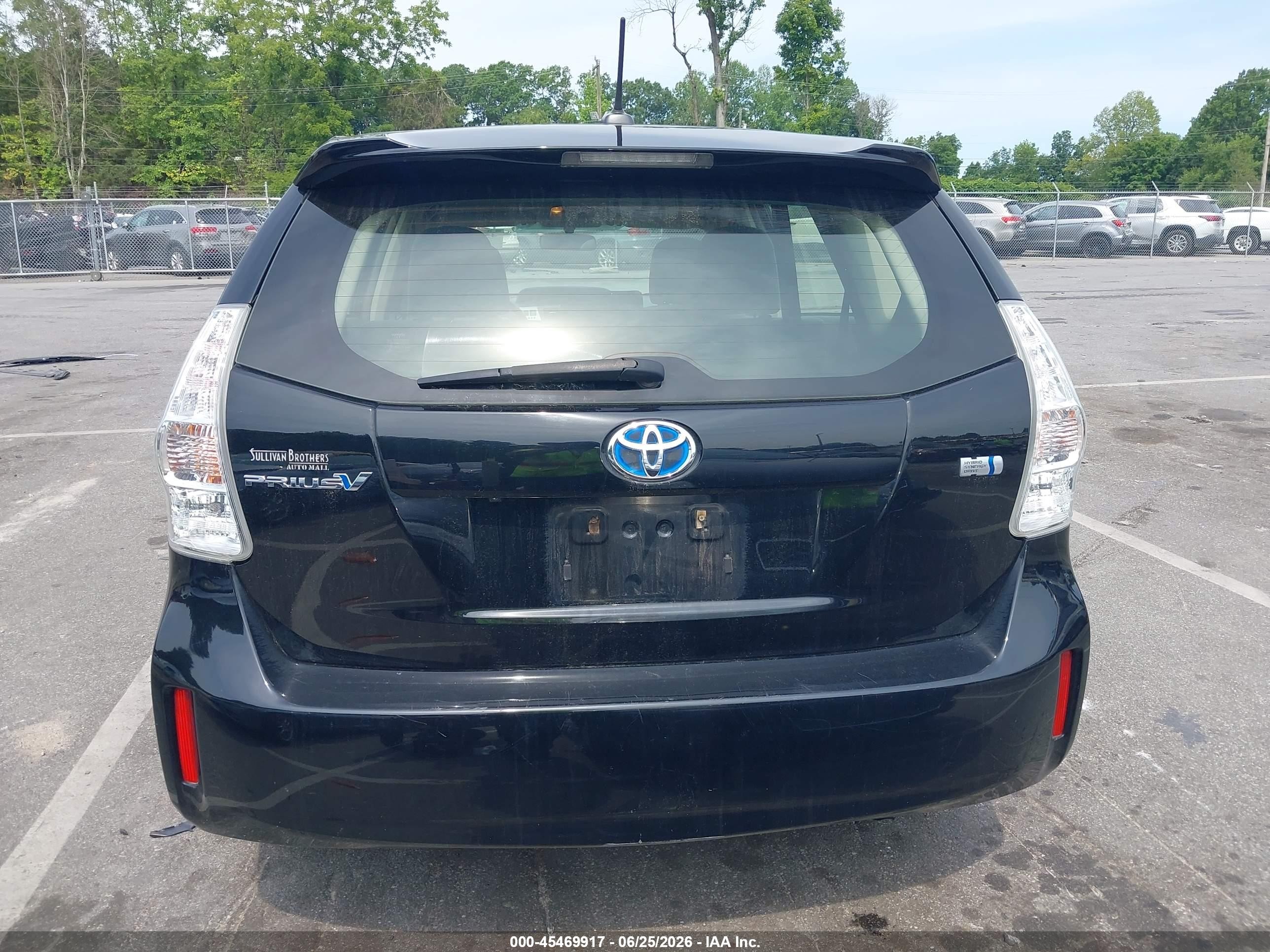2013 Toyota Prius V Three Black vin: JTDZN3EU2D3279123