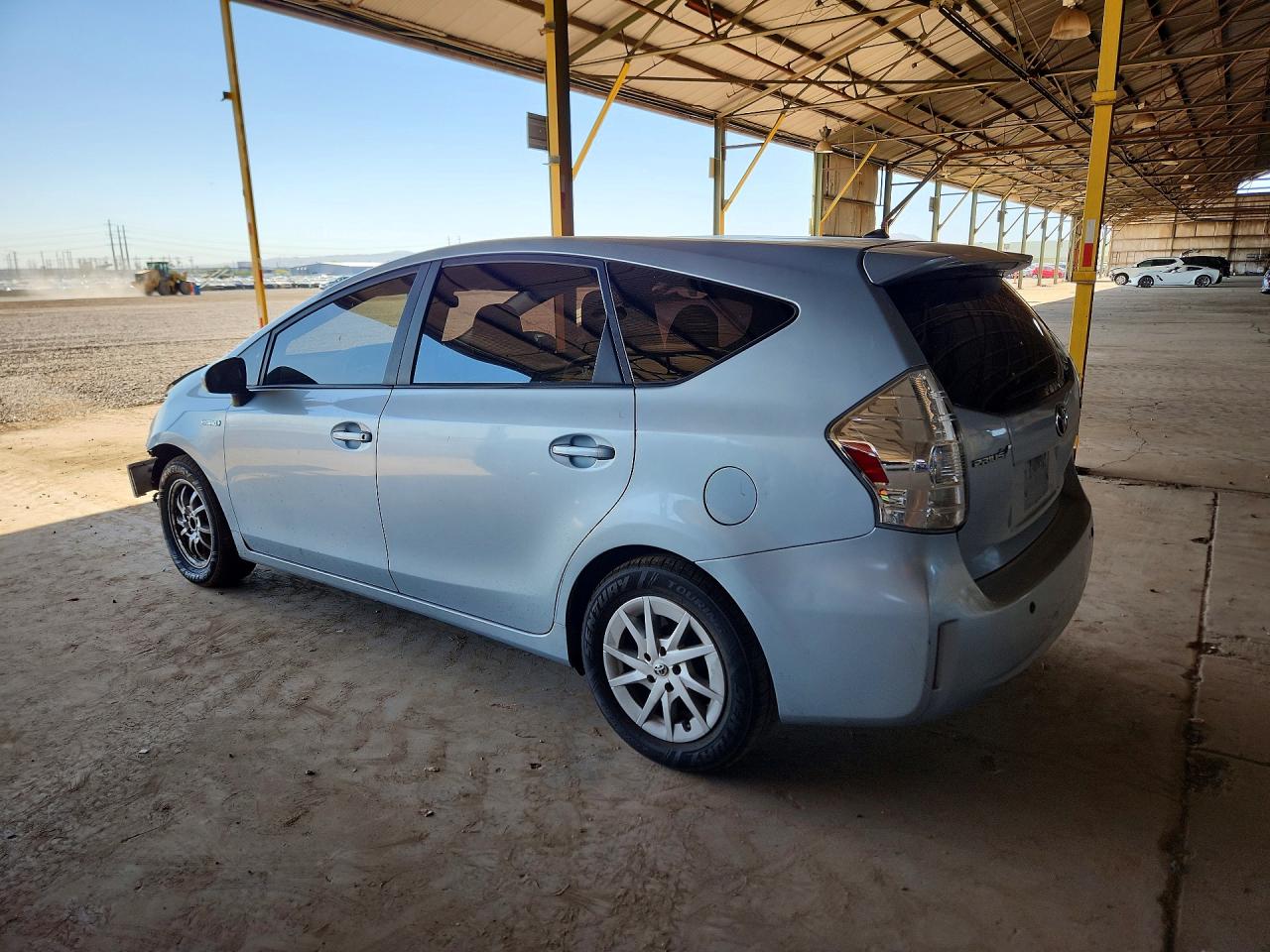 2014 Toyota Prius V Two Turquoise vin: JTDZN3EU2EJ002632