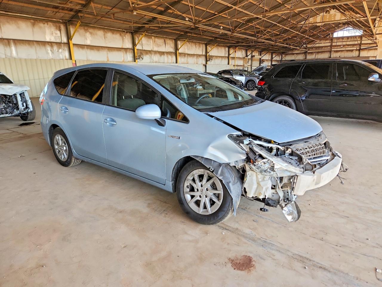 2014 Toyota Prius V Two Turquoise vin: JTDZN3EU2EJ002632