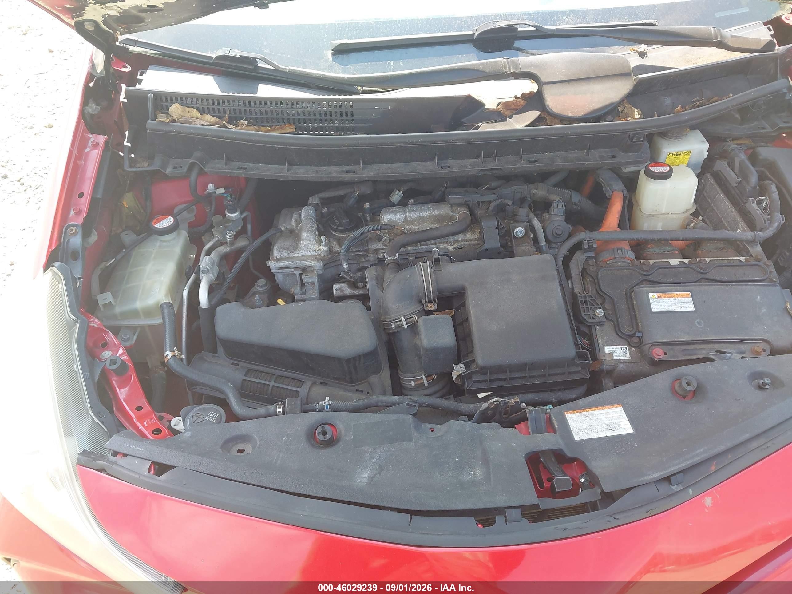 2015 Toyota Prius V Three Red vin: JTDZN3EU2FJ024650