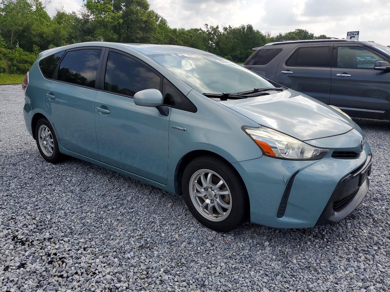 2015 Toyota Prius V Two Green vin: JTDZN3EU2FJ036314