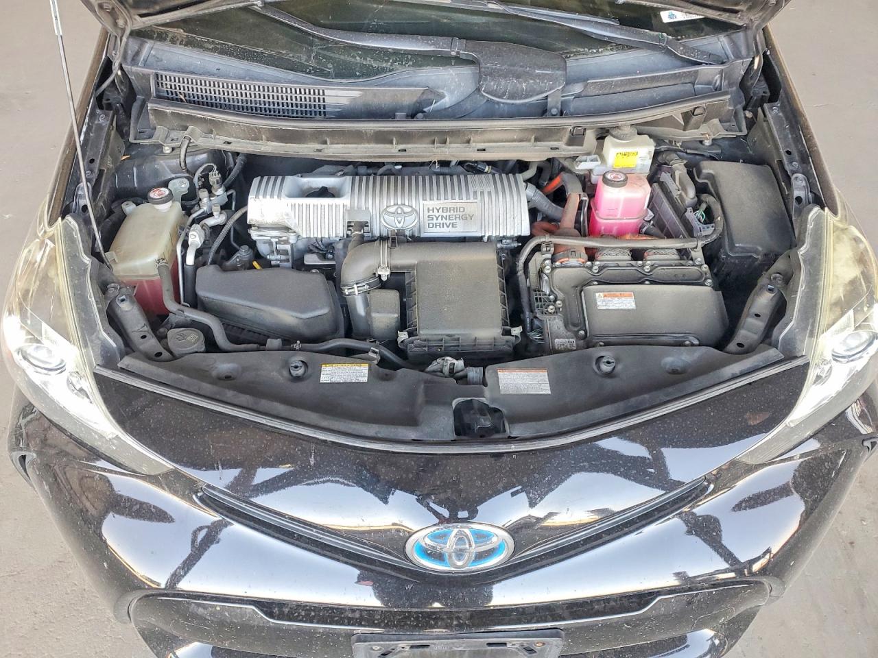 2017 Toyota Prius V Two Black vin: JTDZN3EU2HJ064746