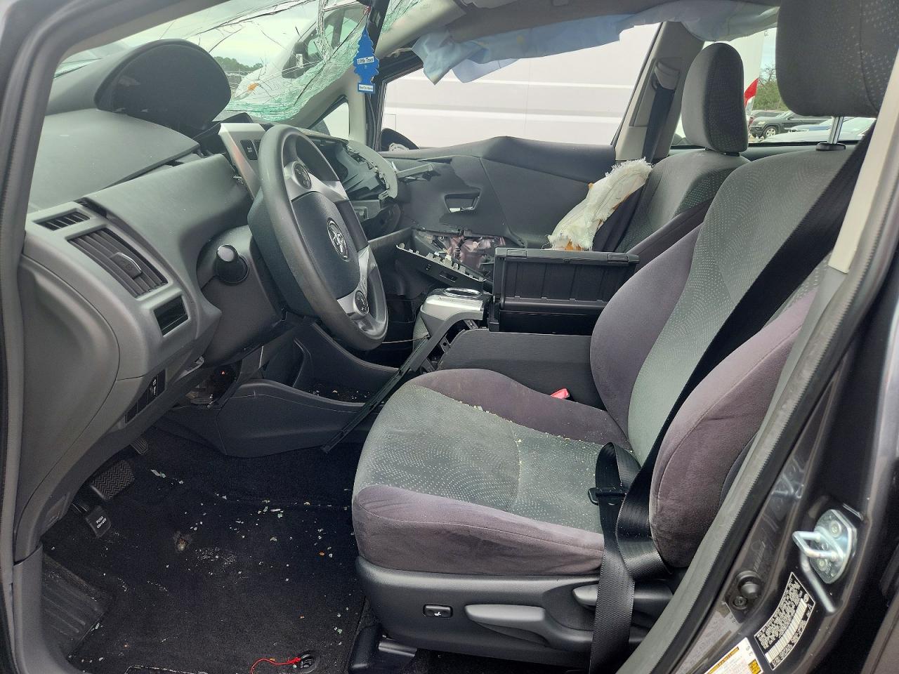 2012 Toyota Prius V Three Gray vin: JTDZN3EU3C3017898