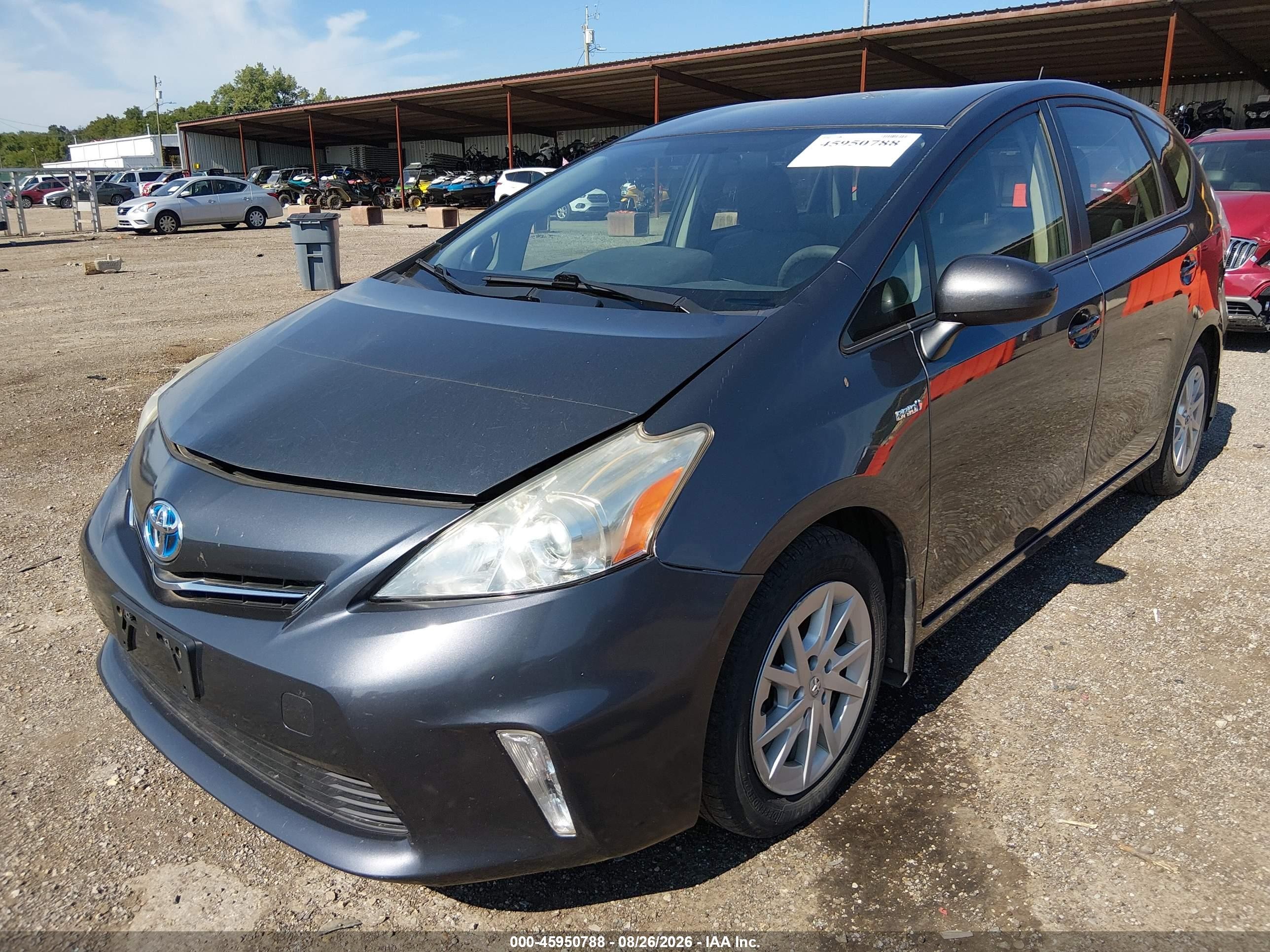 2012 Toyota Prius V Three Gray vin: JTDZN3EU3C3058029