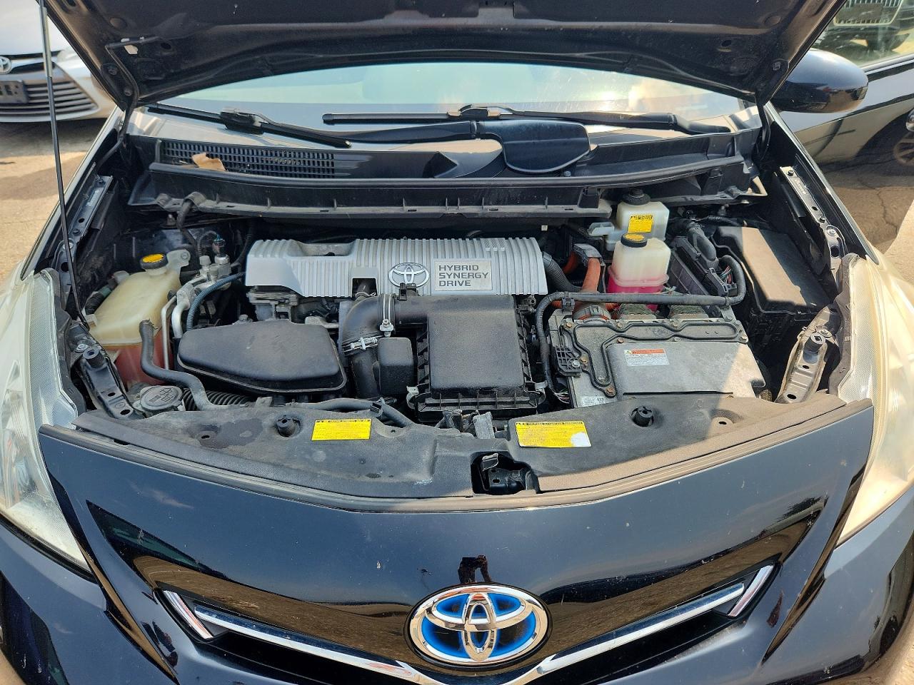 2012 Toyota Prius V Three Black vin: JTDZN3EU3C3065384