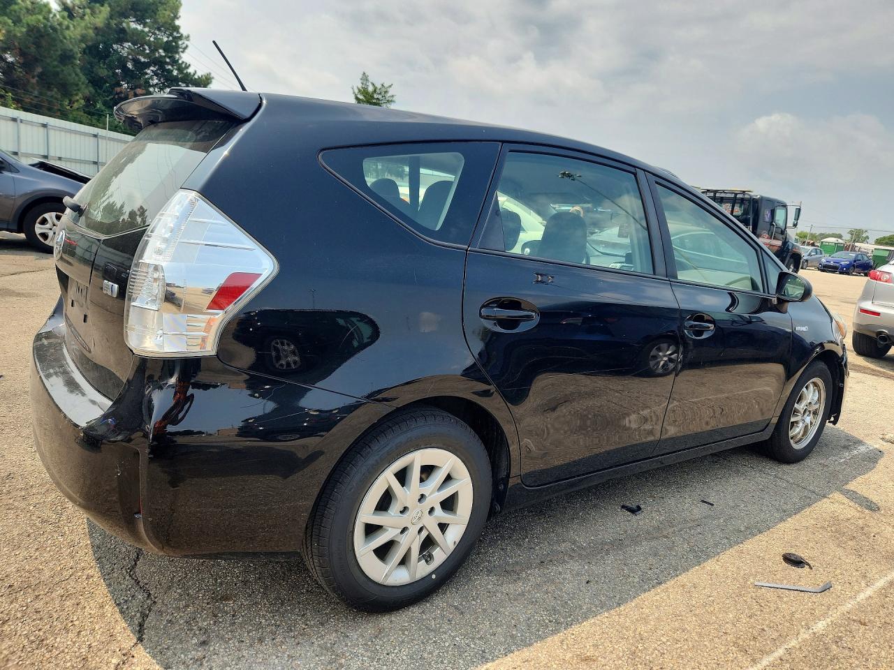 2012 Toyota Prius V Three Black vin: JTDZN3EU3C3065384