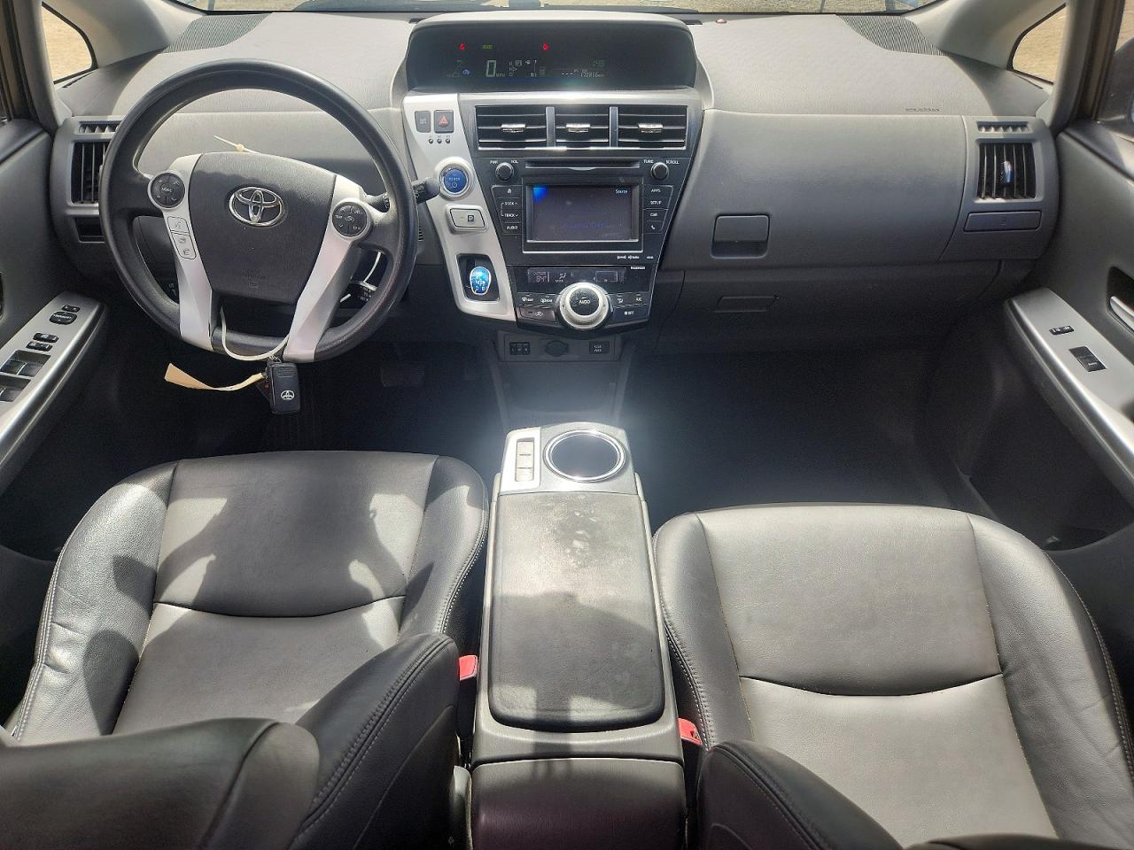 2012 Toyota Prius V Five Silver vin: JTDZN3EU3C3076966