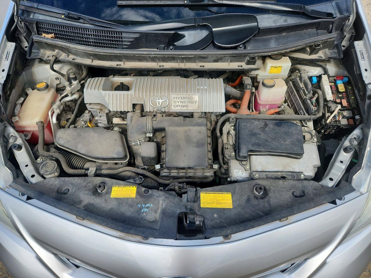 2012 Toyota Prius V Five Silver vin: JTDZN3EU3C3076966