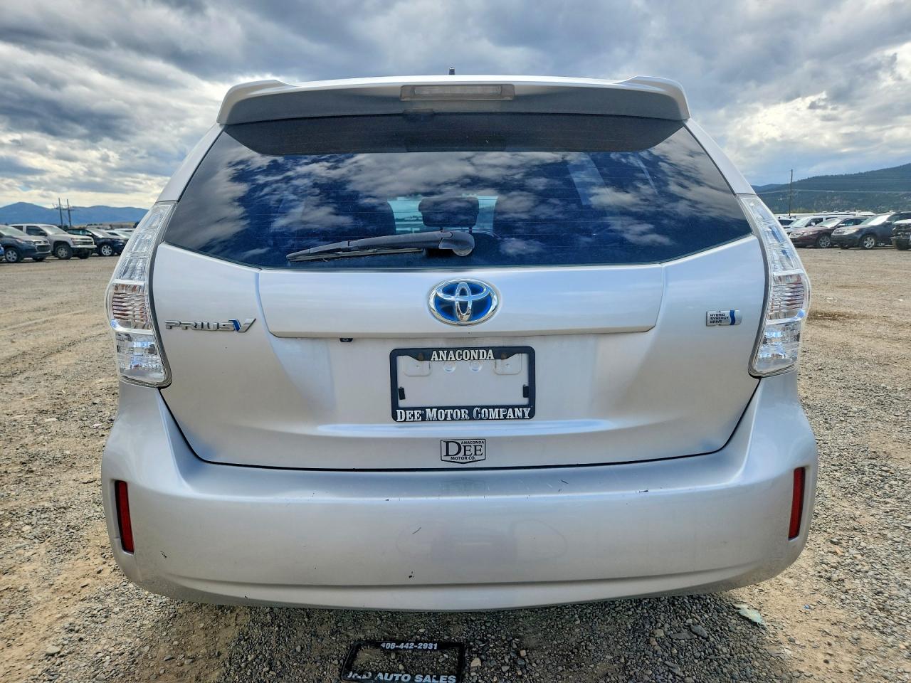 2012 Toyota Prius V Five Silver vin: JTDZN3EU3C3076966