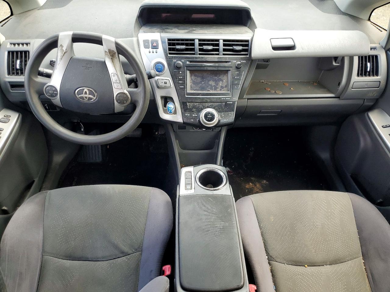 2012 Toyota Prius V Three Silver vin: JTDZN3EU3C3132887