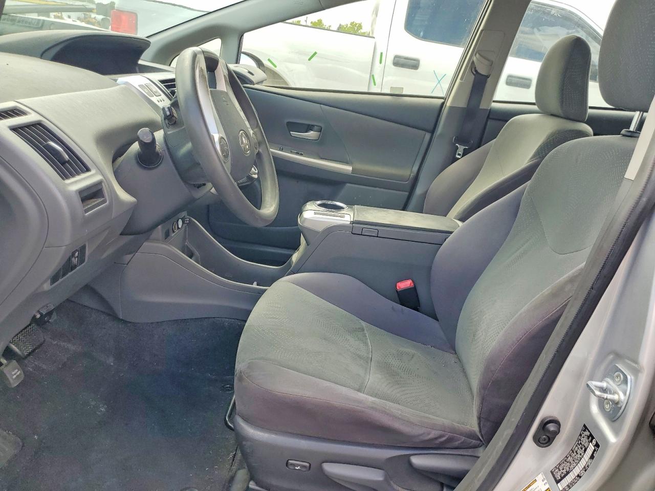 2012 Toyota Prius V Three Silver vin: JTDZN3EU3C3132887