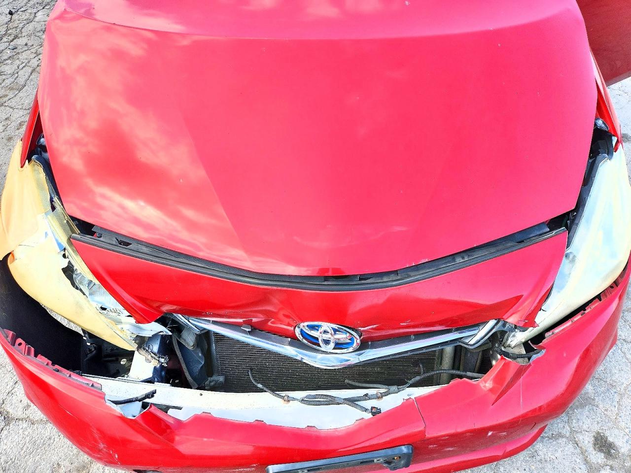 2012 Toyota Prius V Three Red vin: JTDZN3EU3C3140911